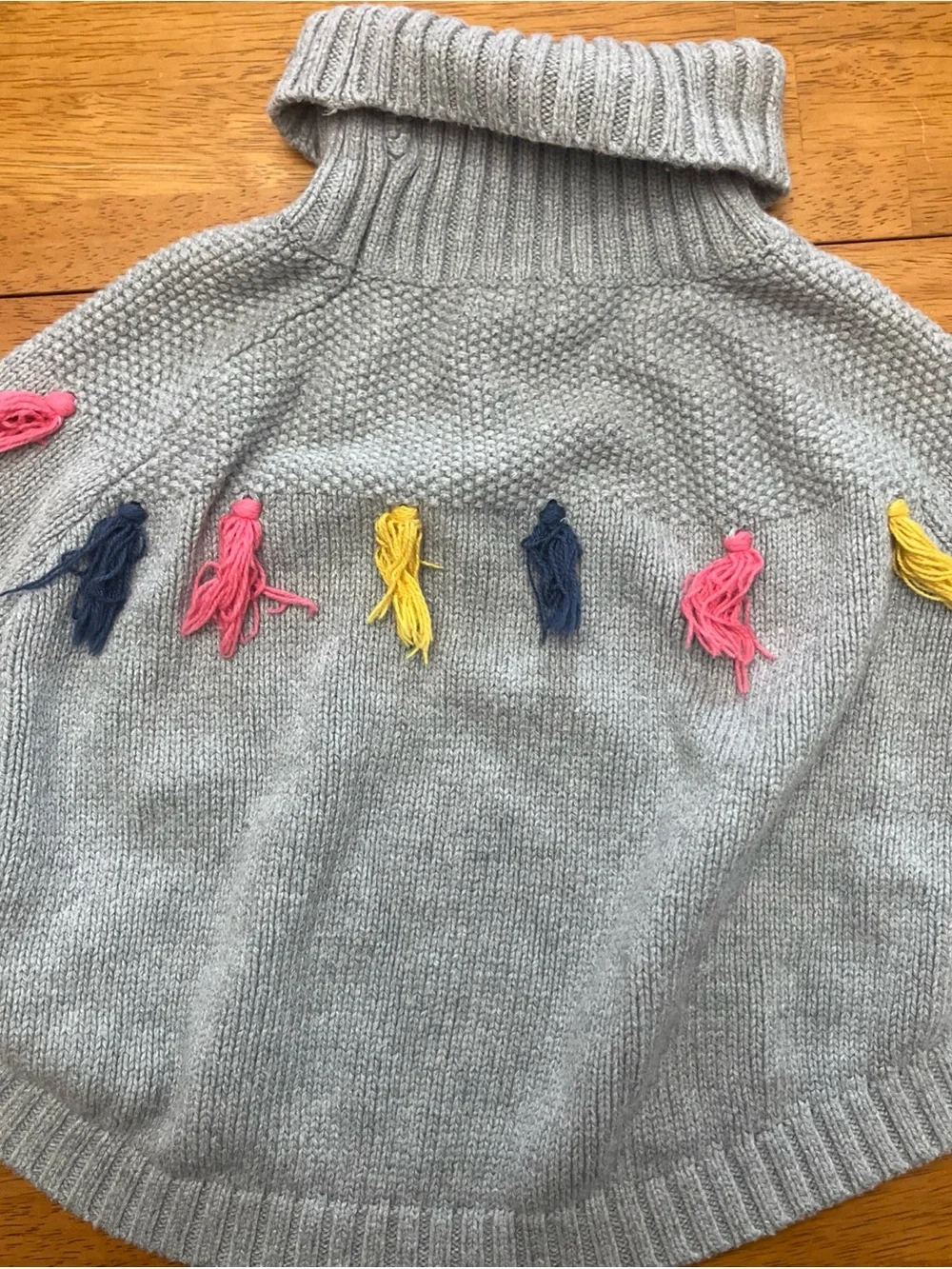 Gymboree Gray Knit Turtleneck Sweater